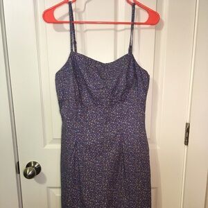 Express vintage 90s floral spaghetti strap dress